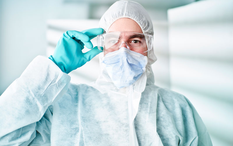 Reinraumreinigung in verschiedenen Bereichen